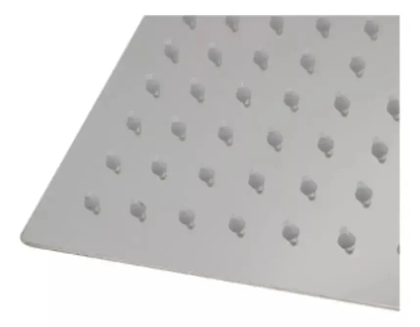Regadera Cuadrada 8'' Meer Acero Inoxidable Ahorradora Agua - CNX - empaque
