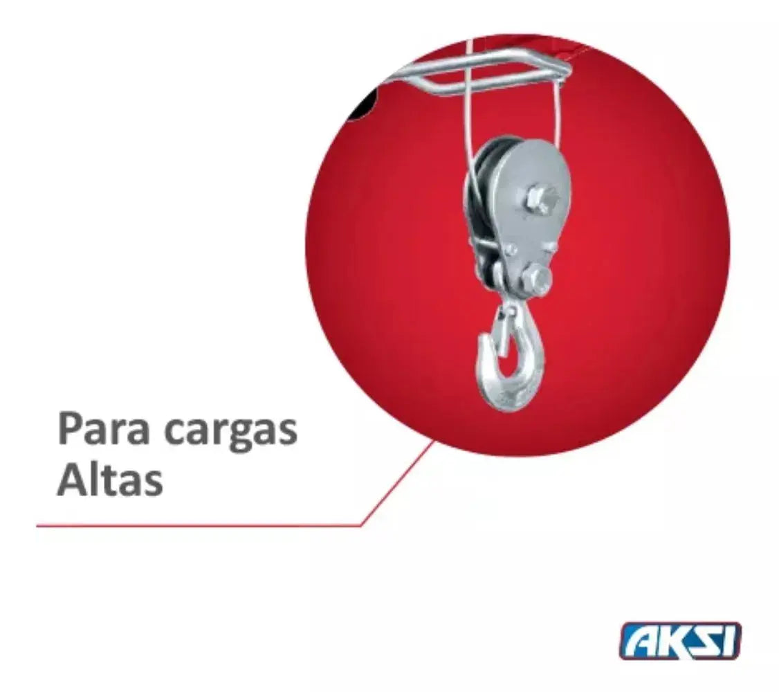 Polipasto Electrico Aksi Cap 300/600 Kgs Industrial - Aksi - vista trasera