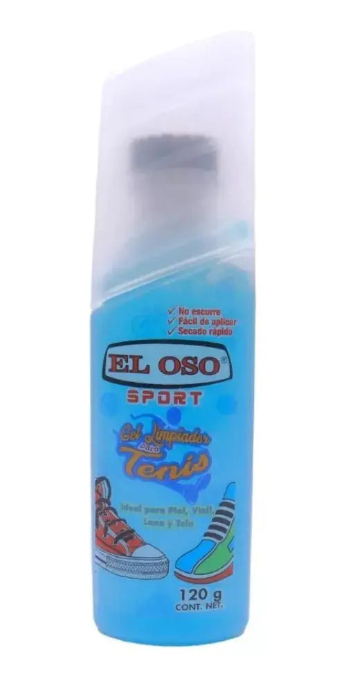 Gel Limpiador Tenis Tela El Oso Piel Vinil 120g Sport - El oso