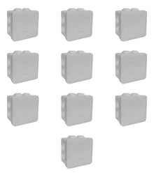 Pack 10 Caja Estanca Lisa Presion Argos 100x100x45mm Ip 55 - Argos