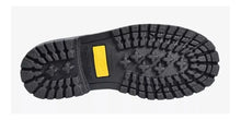 Bota Piel Trabajo Industrial Rhino Negra Dieléctrica Puntera - Leomond - vista trasera