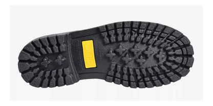 Bota Piel Trabajo Industrial Rhino Negra Dieléctrica Puntera - Leomond - vista trasera