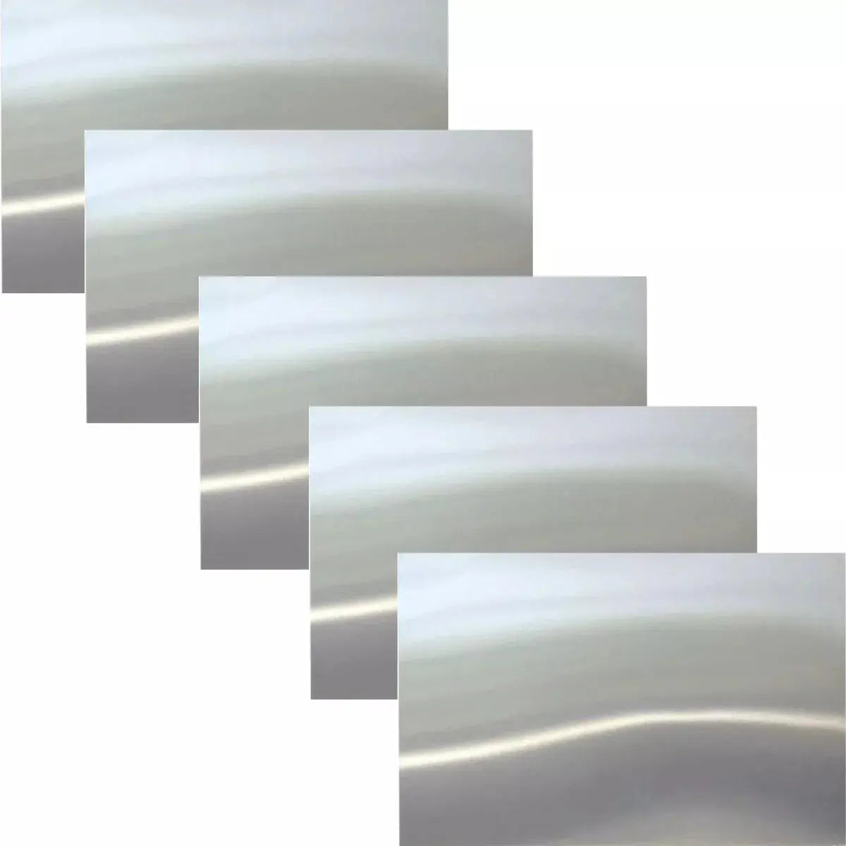 Láminas Aluminio Sublimacion Sublimar Color Make 40x60cm 5 Piezas Elegir Color Plata - ColorMake