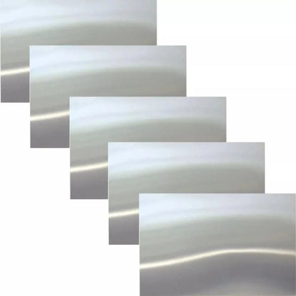 Láminas Aluminio Sublimacion Sublimar Color Make 40x60cm 5 Piezas Elegir Color Plata - ColorMake