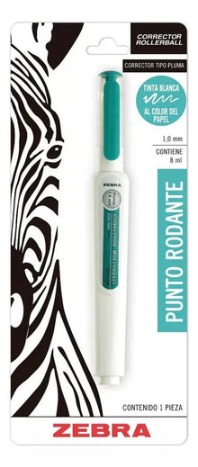 1 Pieza Corrector Zebra Escolar Liquido Tipo Pluma - Zebra