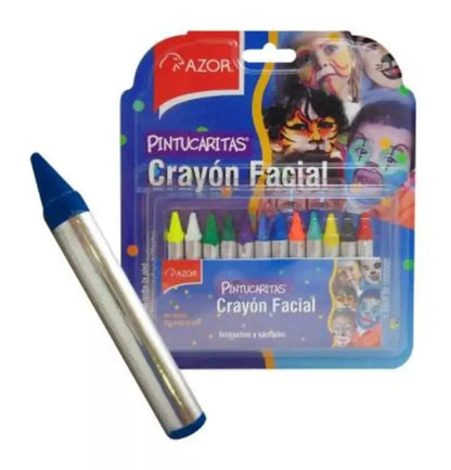 Azor- Crayon facial pintucaritas c/12 azor - Azor - detalle