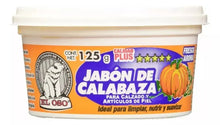 Jabon Calabaza Calzado El Oso Zapataos Nutre Suaviza 125 G - El oso - detalle