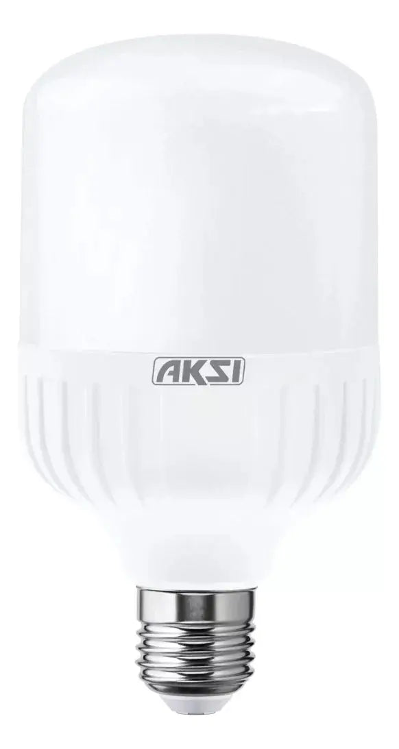 4 Pzs Foco Led Alta Potencia Aksi 20w Luz Blanca Base E27 - Aksi - vista lateral