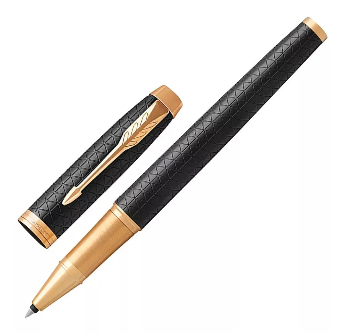Bolígrafo Rollerball Parker Im Premium Negra Acabados Dorado - Parker - contenido