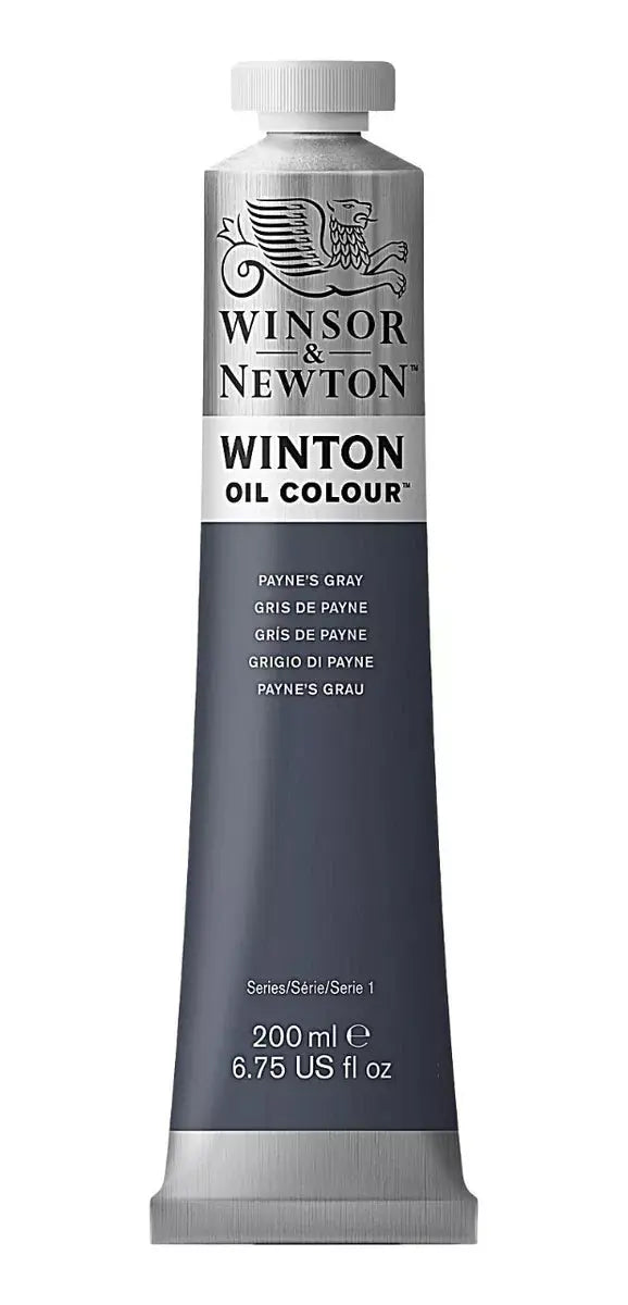 Pintura Oleo Winsor & Newton Winton 200ml Colores A Escoger Gris No 32 - Winsor and Newton