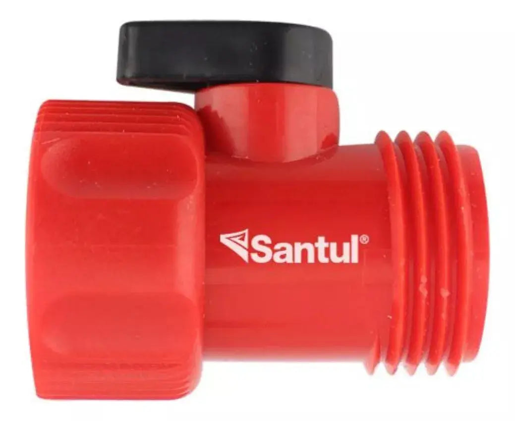6 Piezas Llave De Paso 3/4 Santul Conector Manguera Jardin - Santul - vista lateral