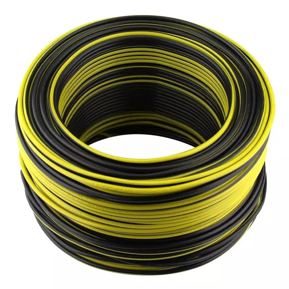 100 Metros Cable Ligero Keer Calibre 14 Awg Negro Antiflama - Kronaline - empaque