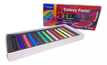Set 12 Colores Pastel Toque En Seco Gises Dibujo Stafford - Azor