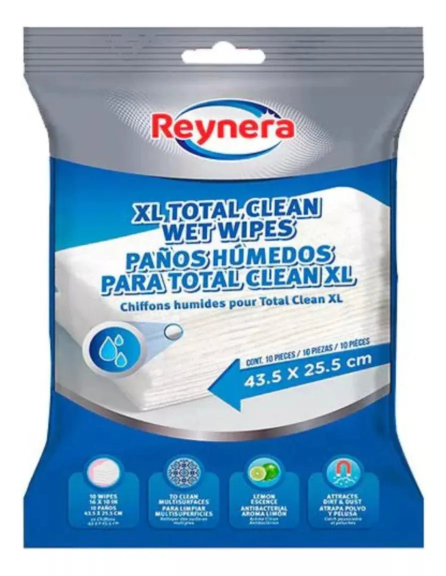 Repuesto Toallas Humedas Antibacteriales Total Clean Reynera - Reynera - vista lateral