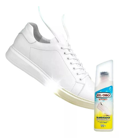 Blanqueador Limpiador Suelas Tenis Calzado El Oso 120ml - El oso - vista lateral