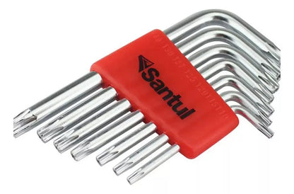 Santul 8744 Juego de 7 Llaves Torx - Santul
