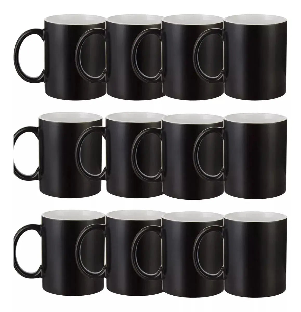 12 Pz Taza Magica Sublimación Sublimar 11 Oz Color Make - ColorMake - vista trasera