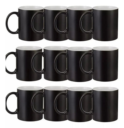 12 Pz Taza Magica Sublimación Sublimar 11 Oz Color Make - ColorMake - vista trasera