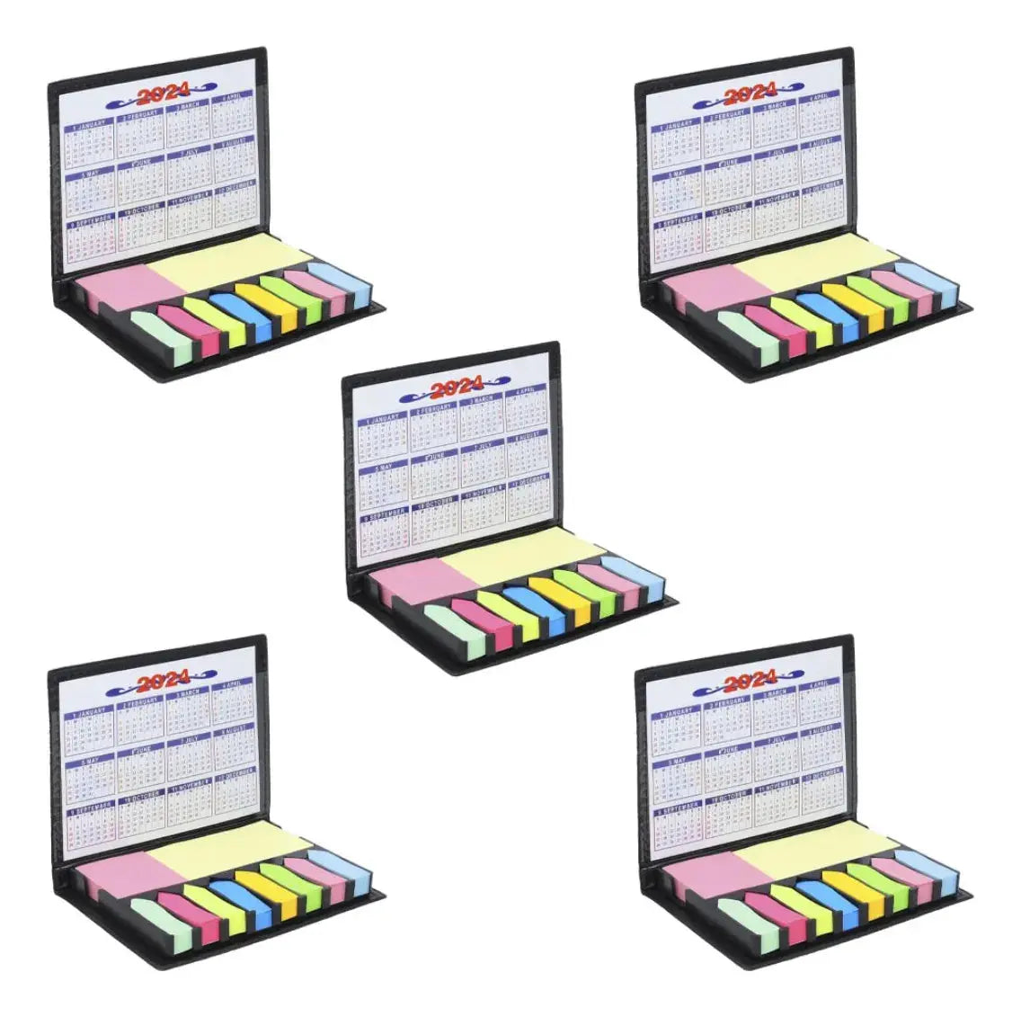 Pack 5 Estuche Notas Adhesivas For Promotional Curpiel - For Promotional - vista lateral