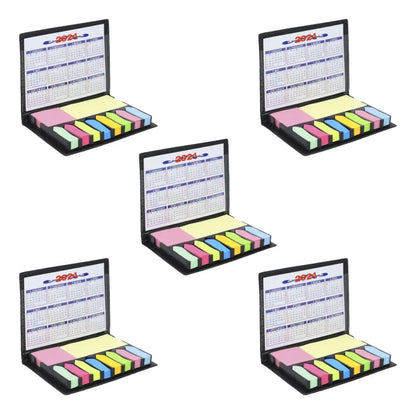 Pack 5 Estuche Notas Adhesivas For Promotional Curpiel - For Promotional - vista lateral