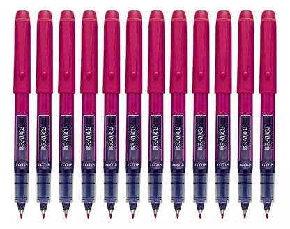 Pilot Bravo 11030 marcador de tinta líquida, tinta azul, Caja con docena - Pilot - vista trasera