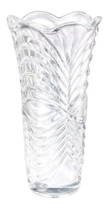 Florero Decorativo Cristal Vidrio Mediano Vintage Magnolia - Vittori