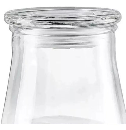 Frasco Vidrio Contenedor Tapa Envase Dulcero Cristal 650ml - Vittori - detalle