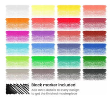 Kit Libro P/colorear Animales + Lapices De Colores Arteza - Coveme - detalle