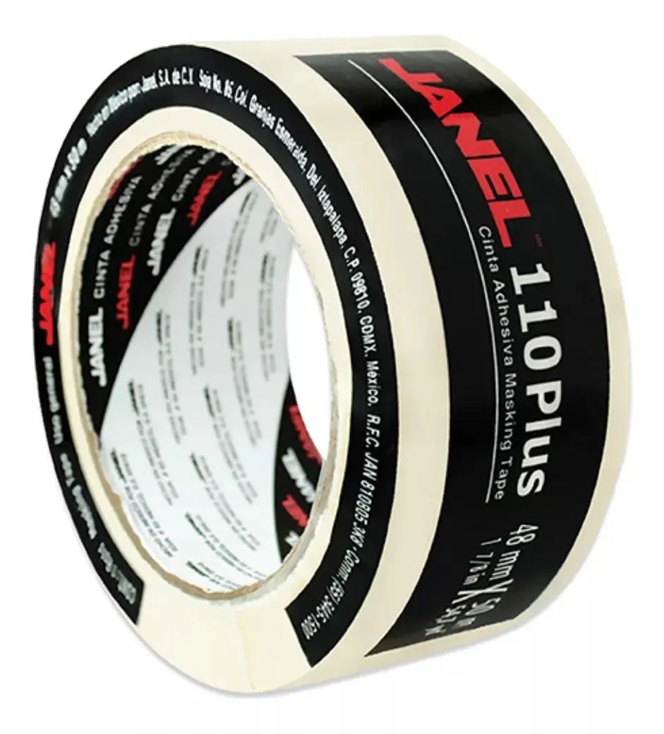 Cinta Adhesiva Maskingtape 110 Oficina 48mmx50m Janel Rollo - Janel - empaque