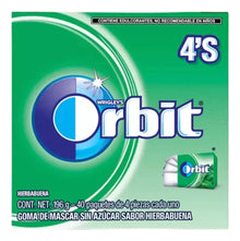 Caja 40 Piezas Chicle Orbit Hierbabuena Sin Azucar - Pilot - vista lateral