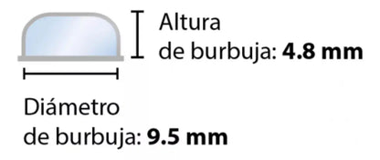 Rollo Poliburbuja Antiestatica Rosa 3/16 Burbutek 1.22x123m - Burbutek