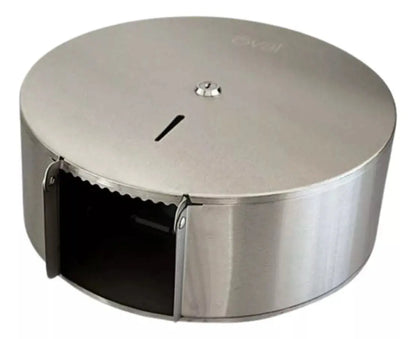 Despachador Papel Jumbo Oval Inoxidable Uso Rudo Indutrial - Oval - detalle