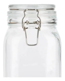 Envase Vidrio Hermético Alimentos Conservas Contenedor 1.5 L - Coveme - vista lateral
