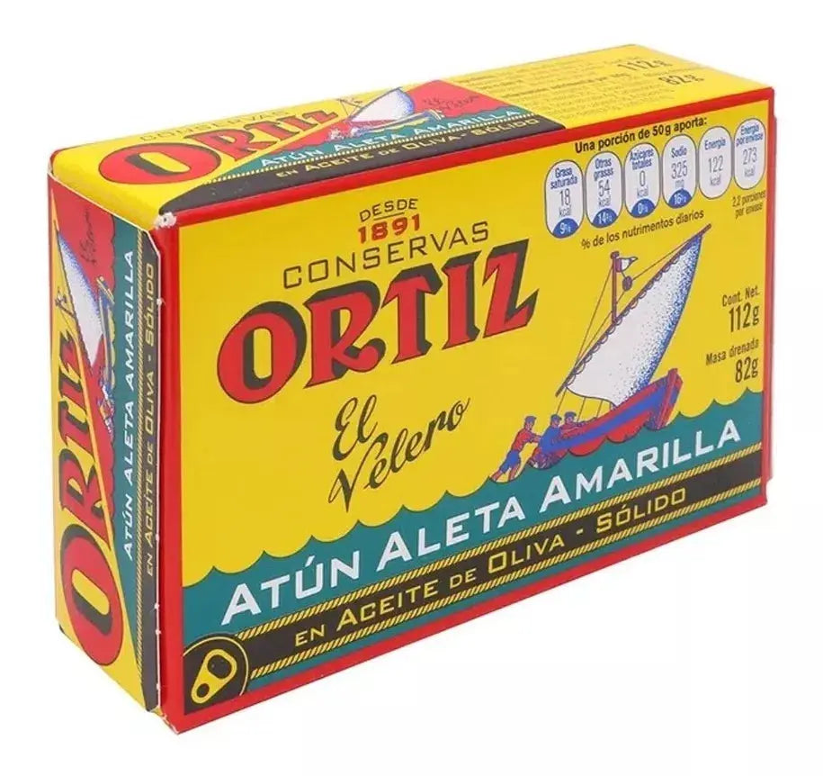 Atún Aleta Amarilla en Aceite de Oliva 112g - Cesarfer - accesorios