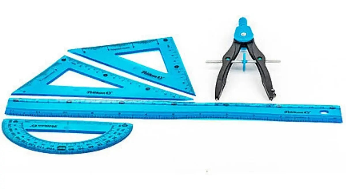 JUEGO GEOMETRICO FLEX 5 PZAS GDE - Pelikan - accesorios