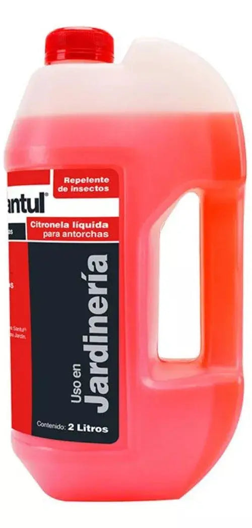 2 Litros Citronela Liquida Santul Repelente Insectos - Santul
