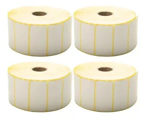 4 Rollos Etiquetas Papel Termico Adhes 2580 X Rollo Adhesivas - ADHES - detalle