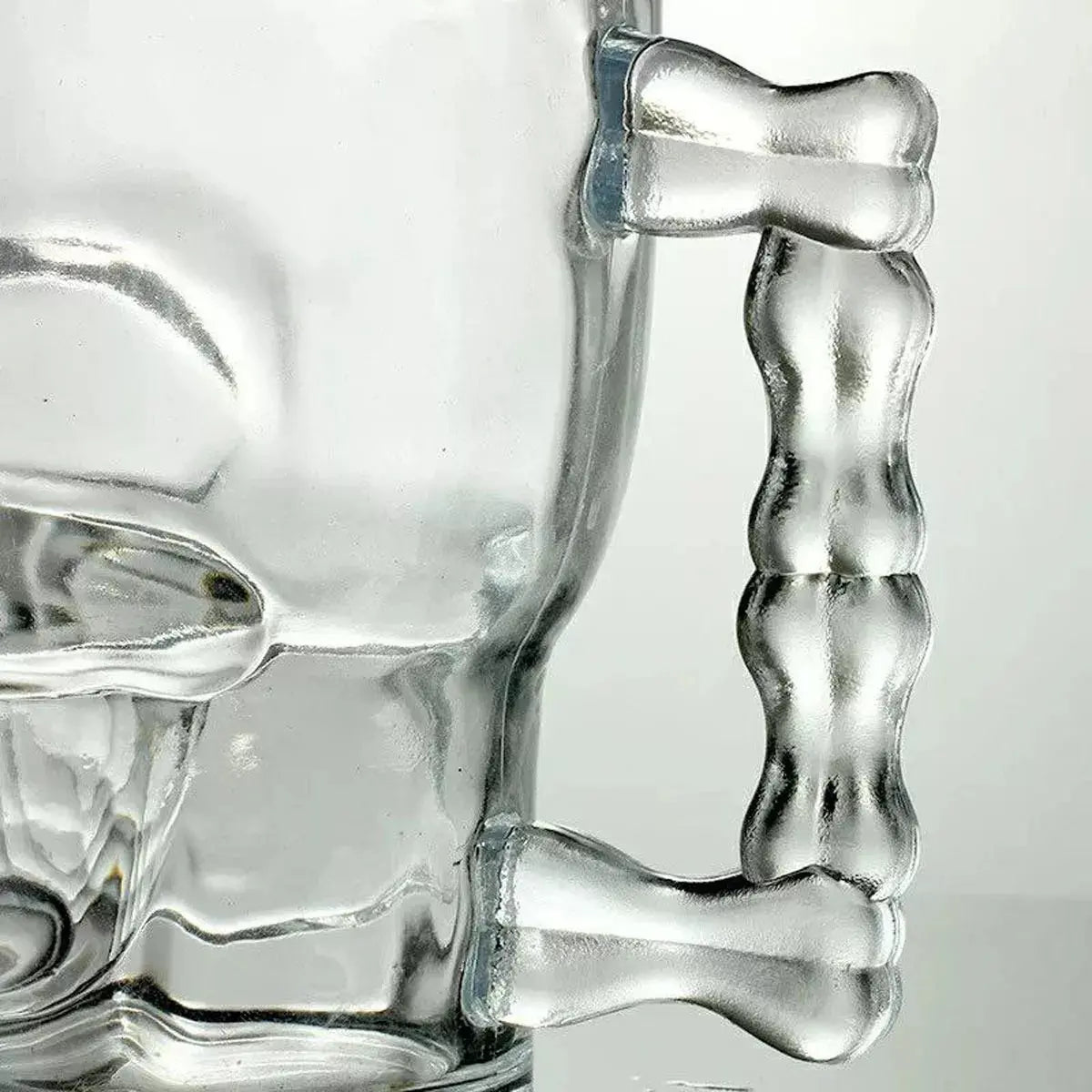 Set 6 Tarro Calavera Craneo Cervecero Michelada Grande 540ml - Vittori - detalle