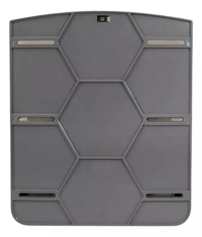 Dispensador Toalla Interdoblada Oval Blanco Largo - Oval - vista lateral