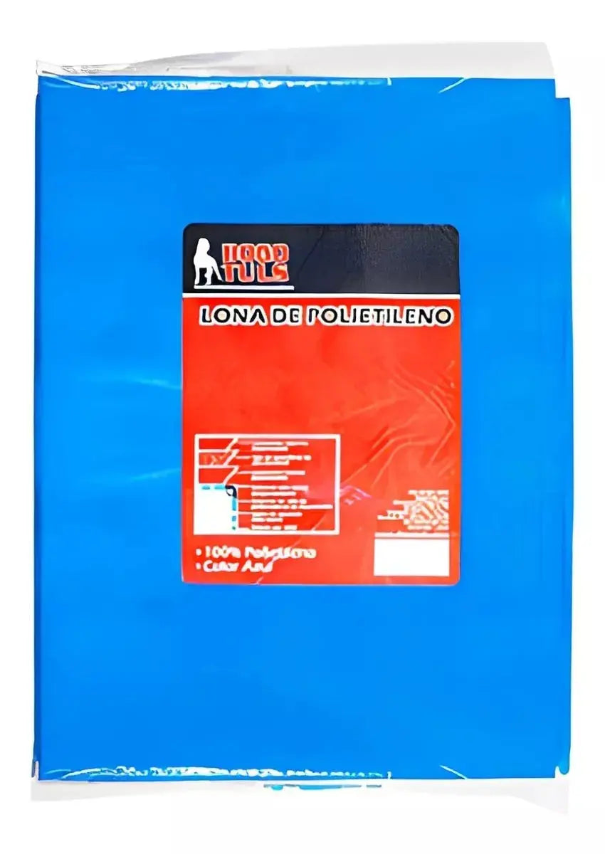 Lona Polietileno Azul 4m X 5m Dogotuls Multiusos Impermeable - Dogotuls - vista lateral