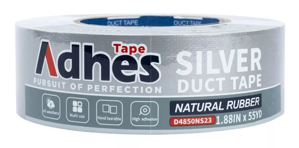Cinta Americana Adhesiva Adhes Plata 50m Espesor 230 - ADHES - detalle