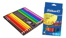 Caja 12 Lápices Color Jumbo Triangular Pelikan + Sacapuntas - Pelikan
