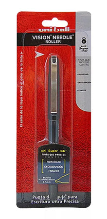 Bolígrafo Roller Vision Needle Micro 0.5mm Negra Oferta Negra - Coveme - vista lateral