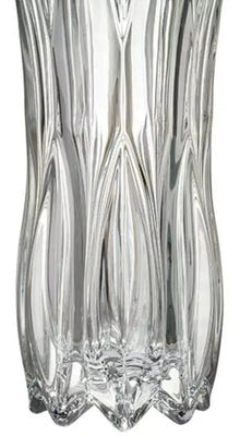 Florero Decorativo Cristal Vidrio Mediano Vintage Jazmin - Vittori