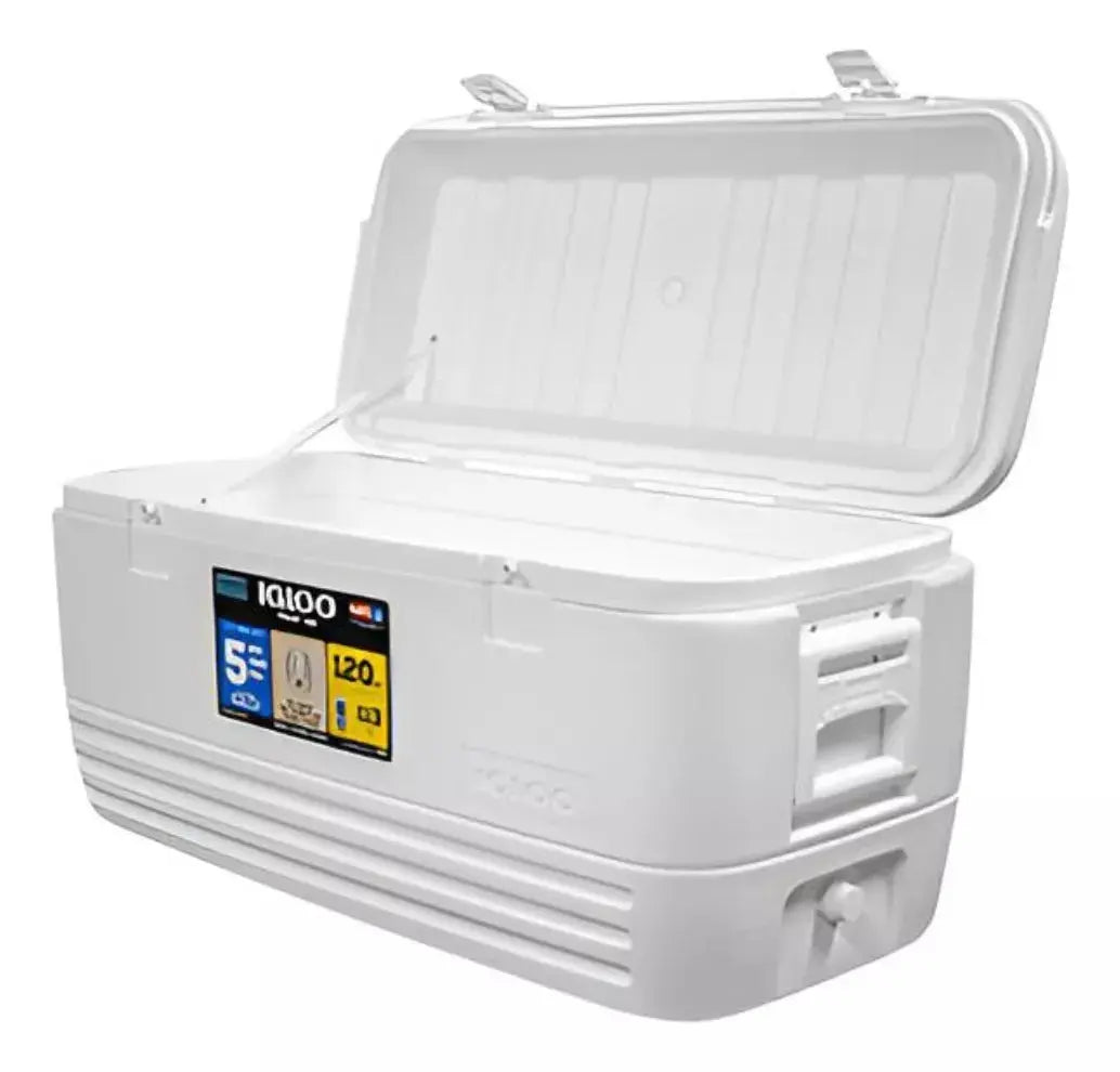 Hielera 113,56 L Igloo 188 Latas 120qt Modelo Polar Blanca - Diako - accesorios