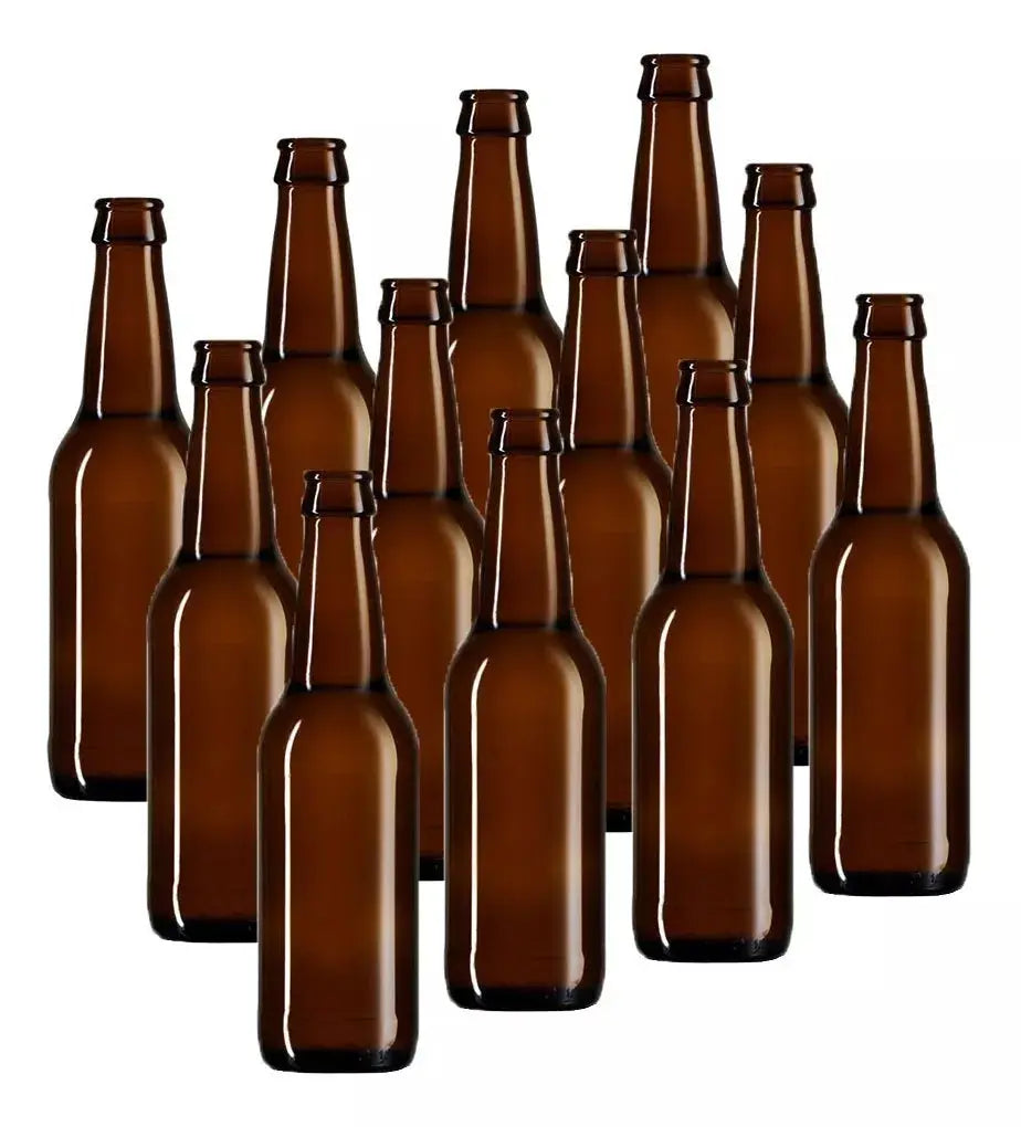 24pz Botella Vidrio Ámbar Long Neck Cerveza 350ml Envasar - Ball