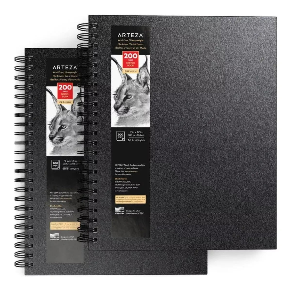 Sketchbook Cuaderno Dibujo Pasta Dura 23x30 Arteza - Arteza - detalle