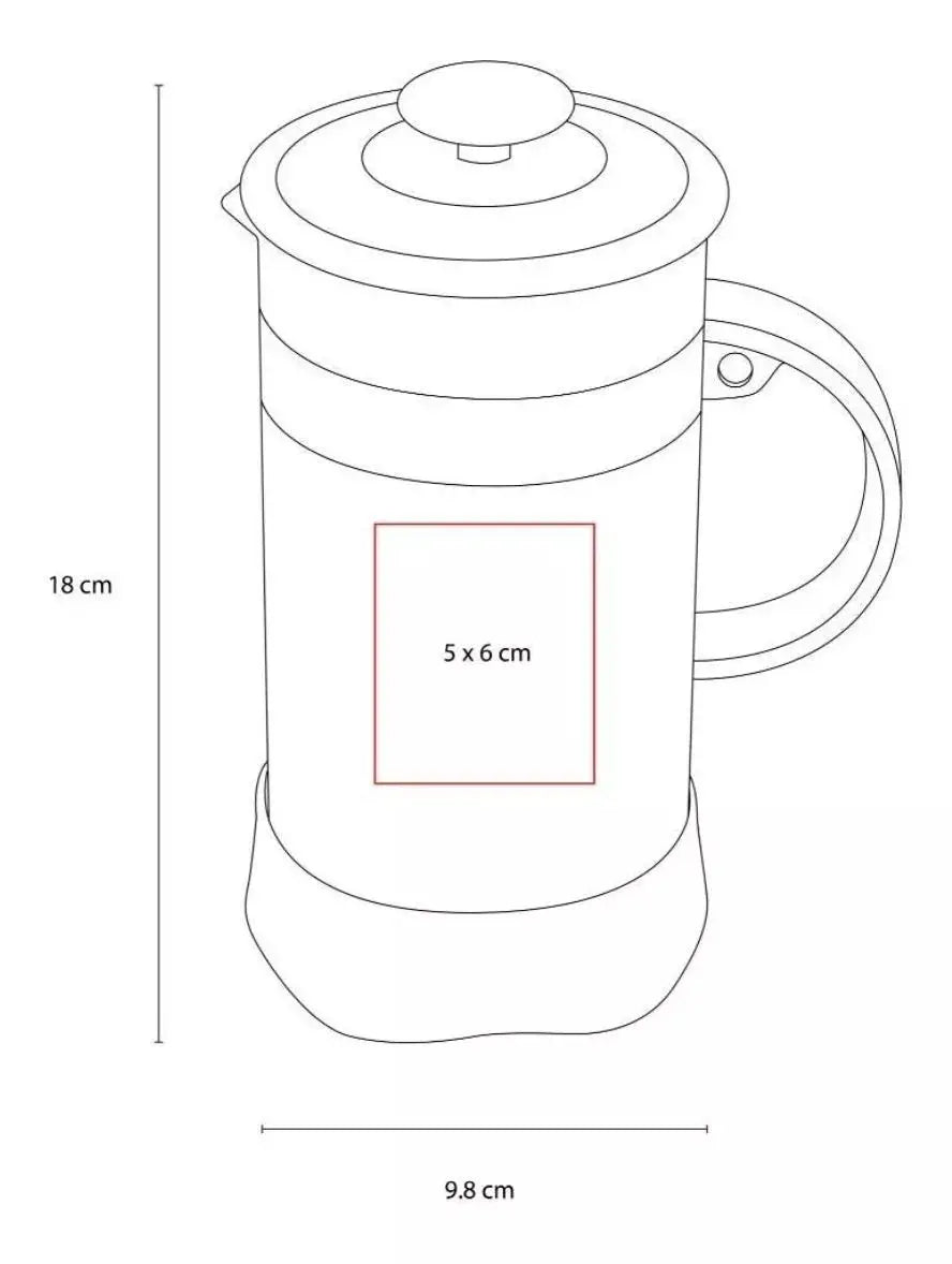 Cafetera Prensa Francesa 700ml Promoopcion - Promoopcion - accesorios