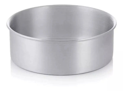 Molde Pastel Hornear Pan Redondo Alpro 22cm Redondo Aluminio - Alpro - vista lateral