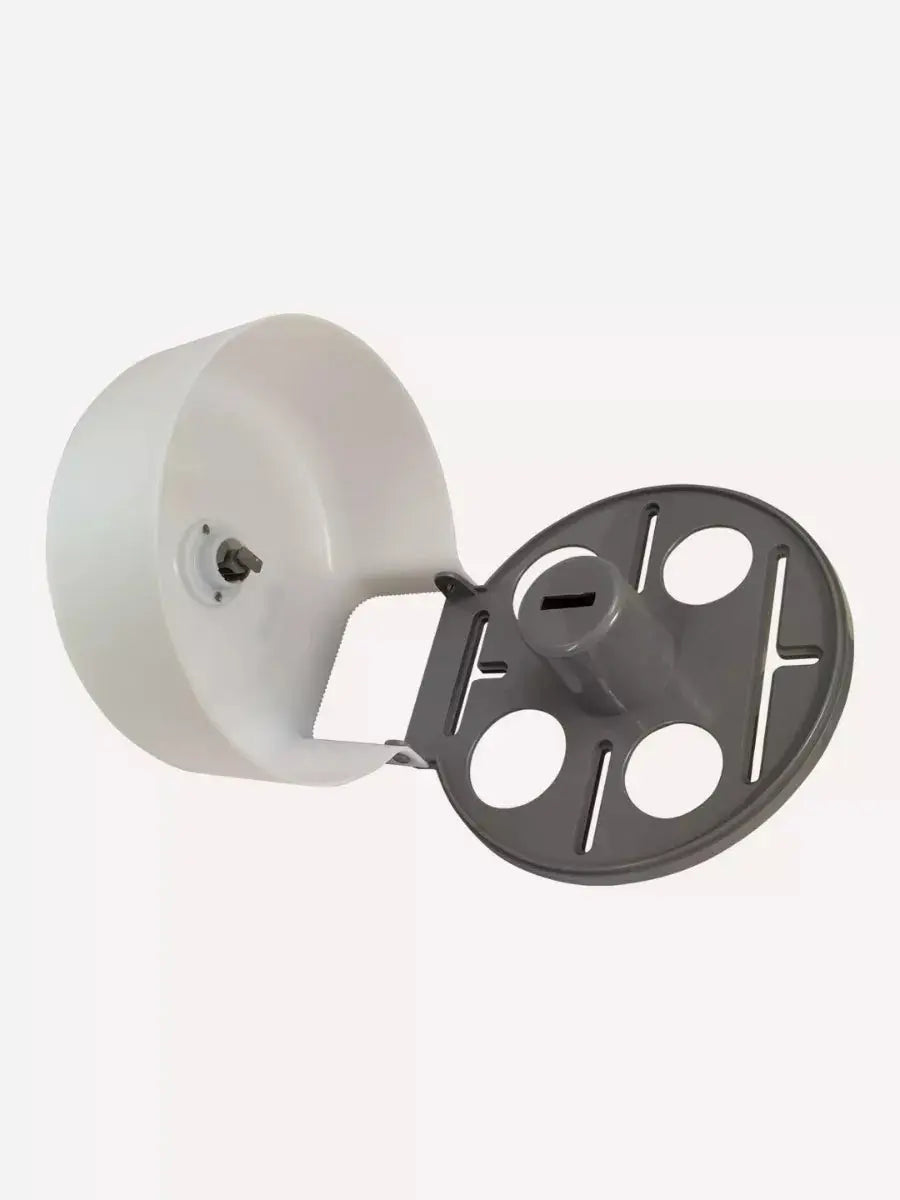 Despachador Junior De Papel Higiénico Oval® Blanco - Oval - vista lateral